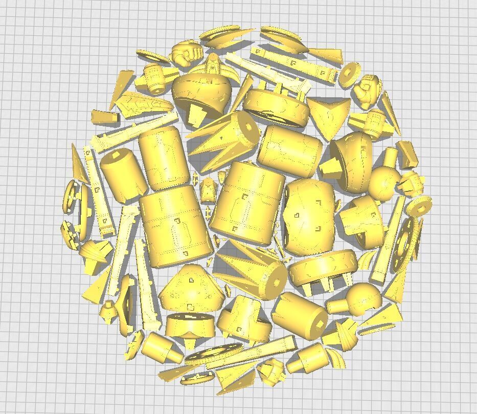 Grendizer V2 3D print model_12