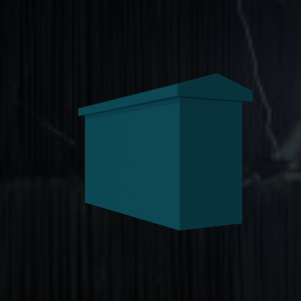 Electrical Cabinet Low-poly 3D model_3