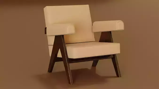 053 CAPITOL ARMCHAIR - PIERRE JEANNERET