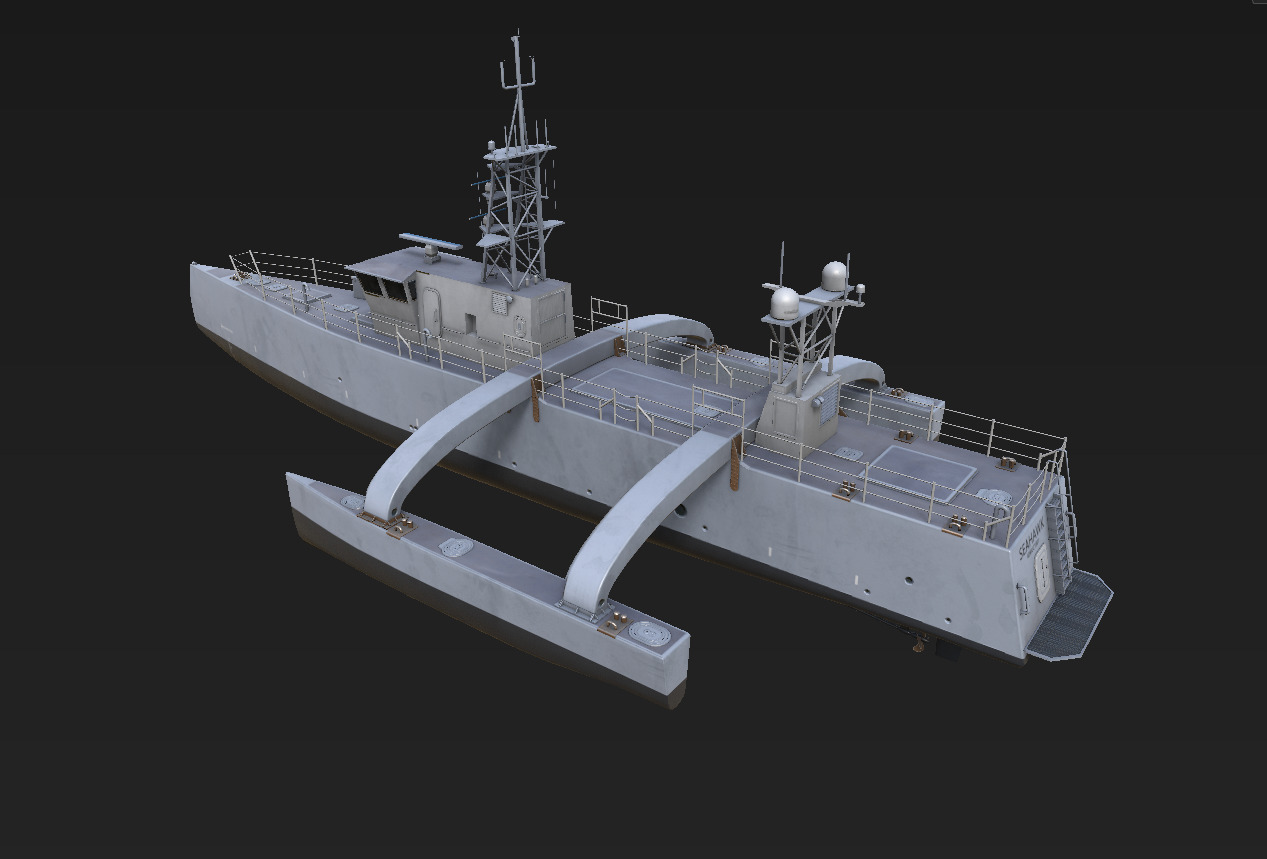 seahawk USV 3D model 3D model_22