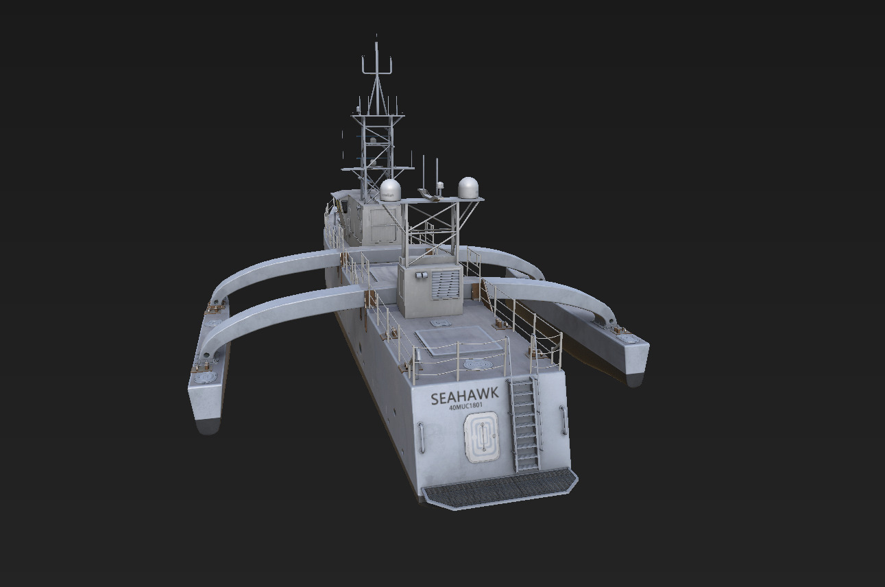 seahawk USV 3D model 3D model_7