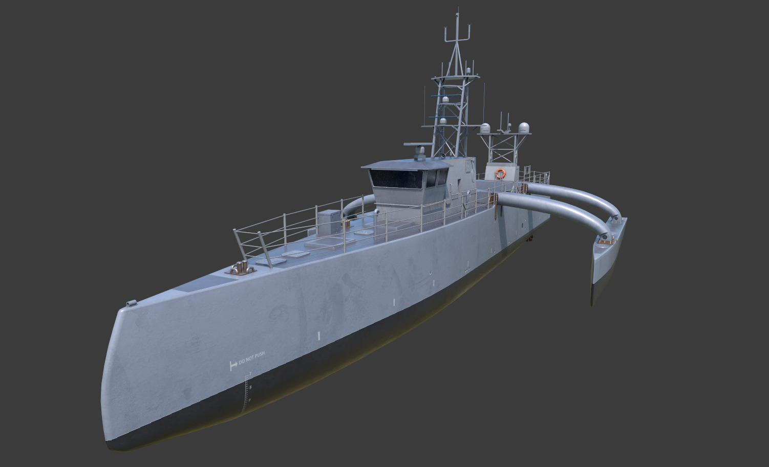 seahawk USV 3D model 3D model_21