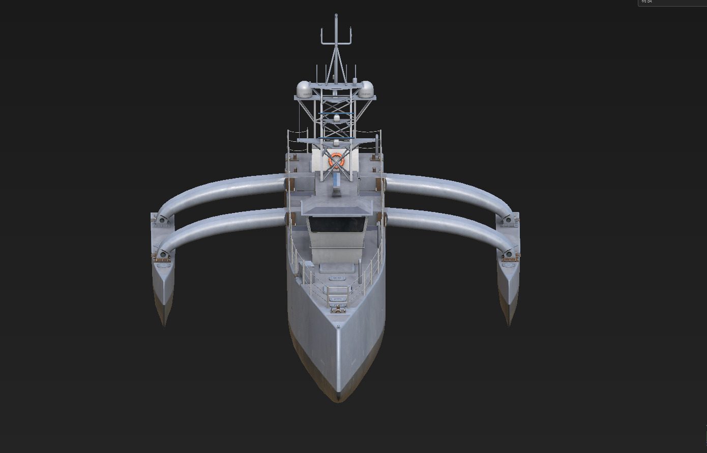seahawk USV 3D model 3D model_19