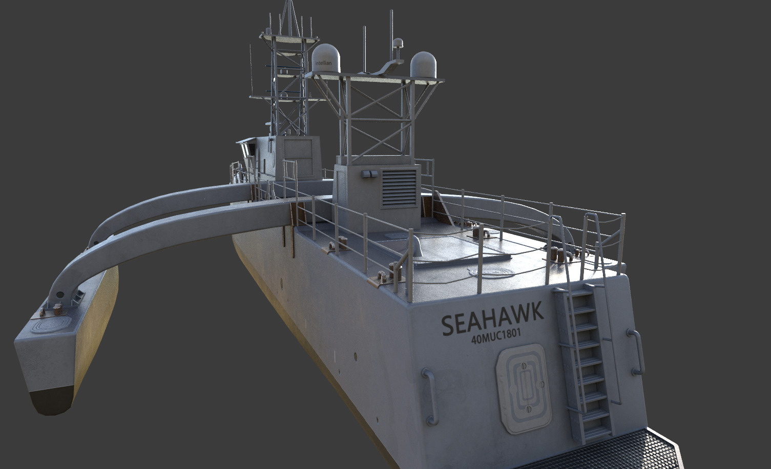 seahawk USV 3D model 3D model_18