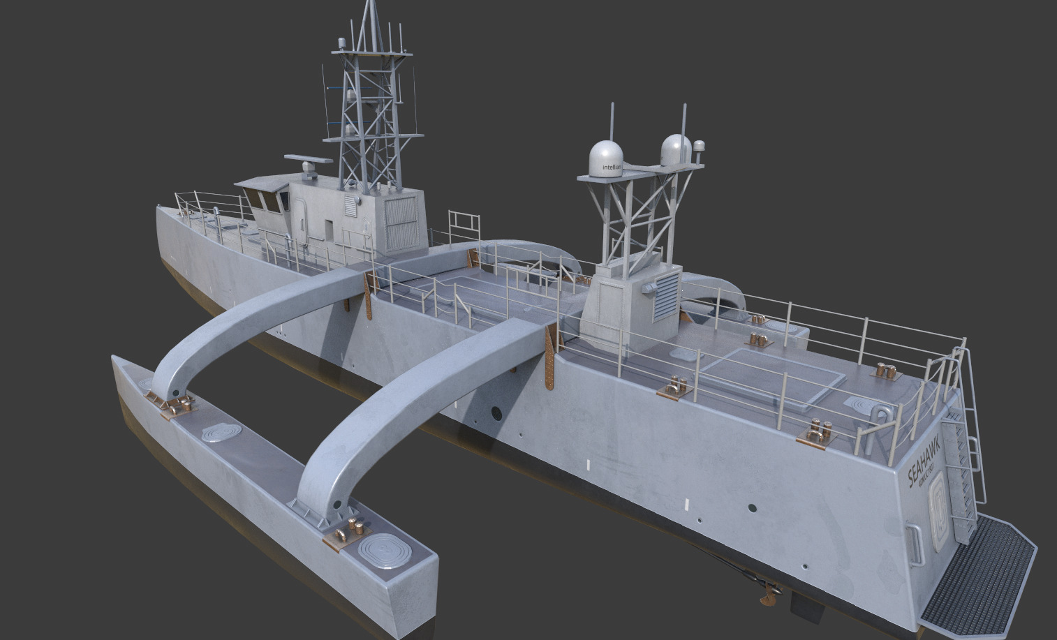 seahawk USV 3D model 3D model_15