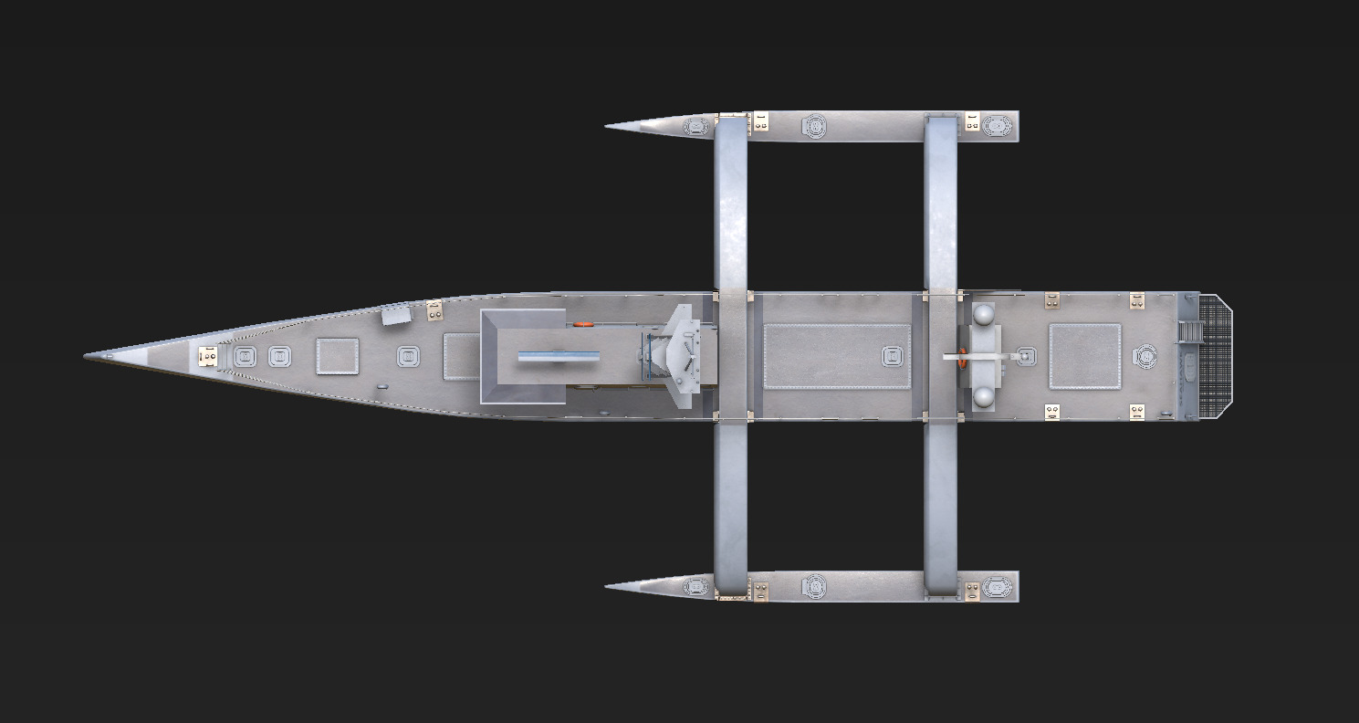 seahawk USV 3D model 3D model_25
