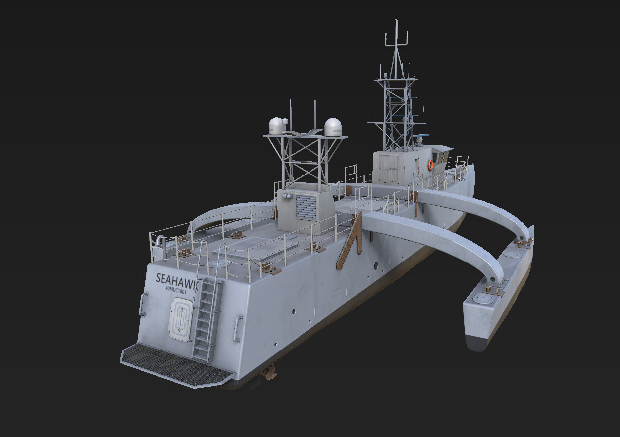 seahawk USV 3D model 3D model_12