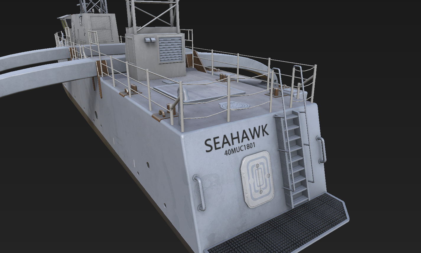 seahawk USV 3D model 3D model_6
