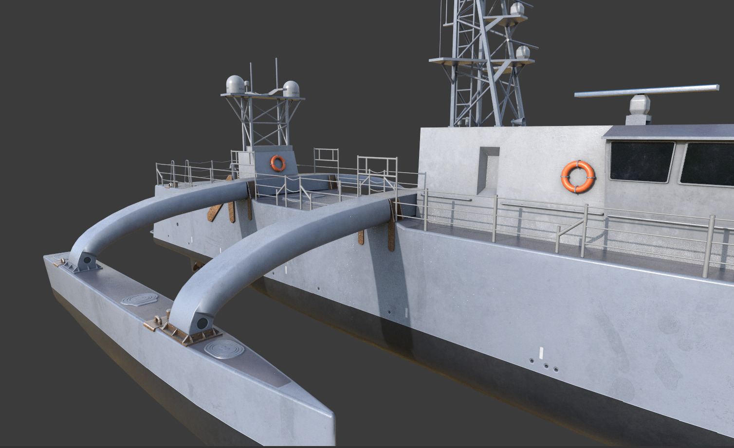 seahawk USV 3D model 3D model_9