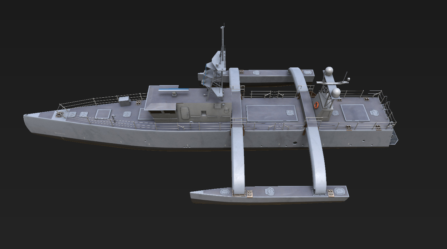 seahawk USV 3D model 3D model_13