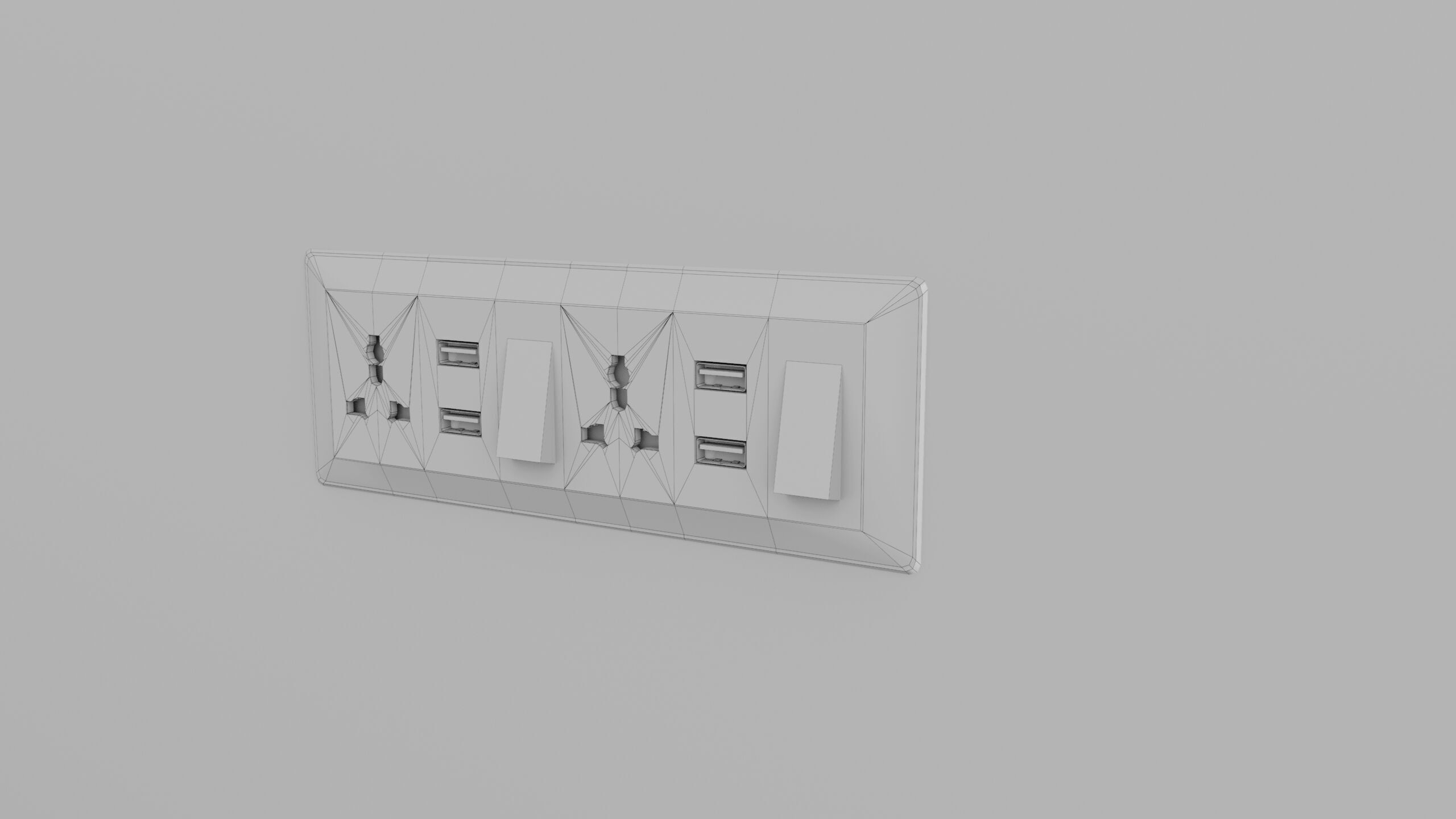 Logistic Cargo Warehouse Interior and Exterior All PBR Textures Low-poly 3D model_62