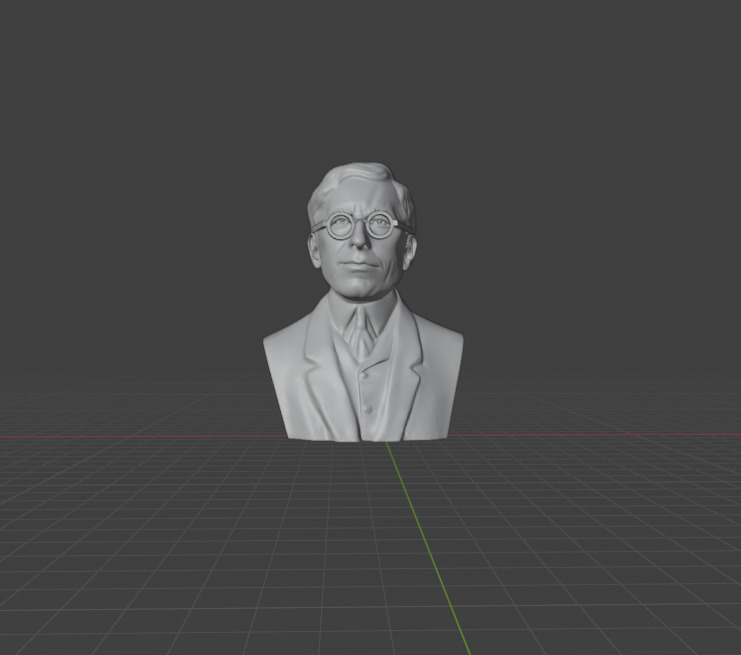 Frederick Banting 3D print model_1