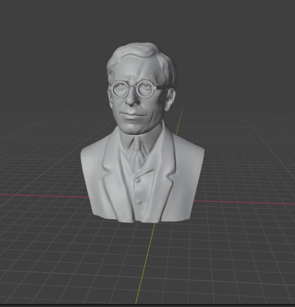 Frederick Banting 3D print model_3