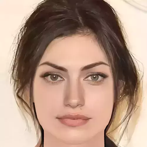 Phoebe Tonkin Head - No Hair - Low poly head for game