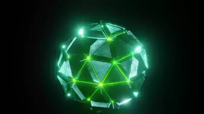Alien org artifact 3D model