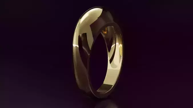 cabochon free form ring N05