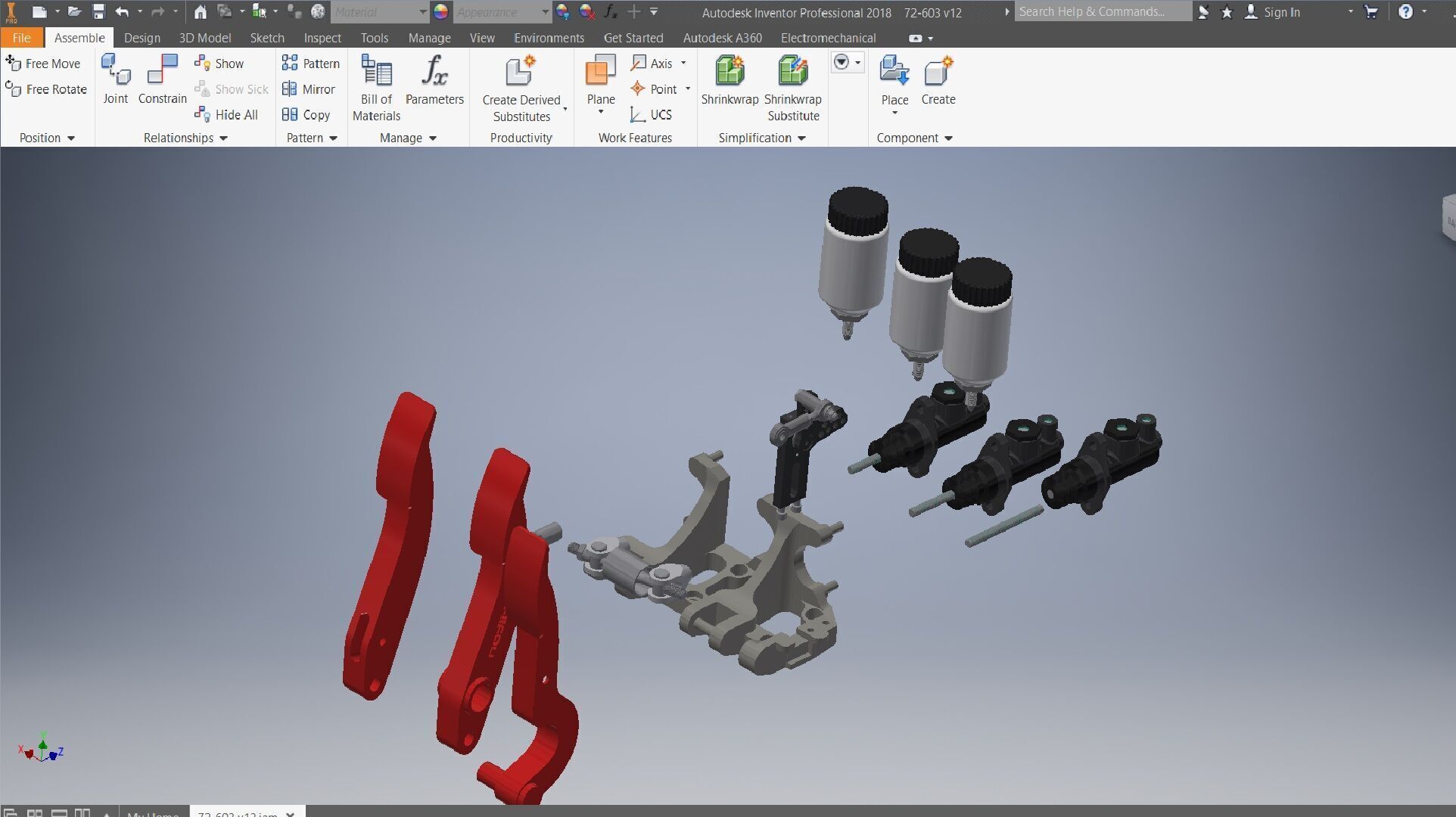 CAR SERIES MASTER CYLINDER 3D model_10