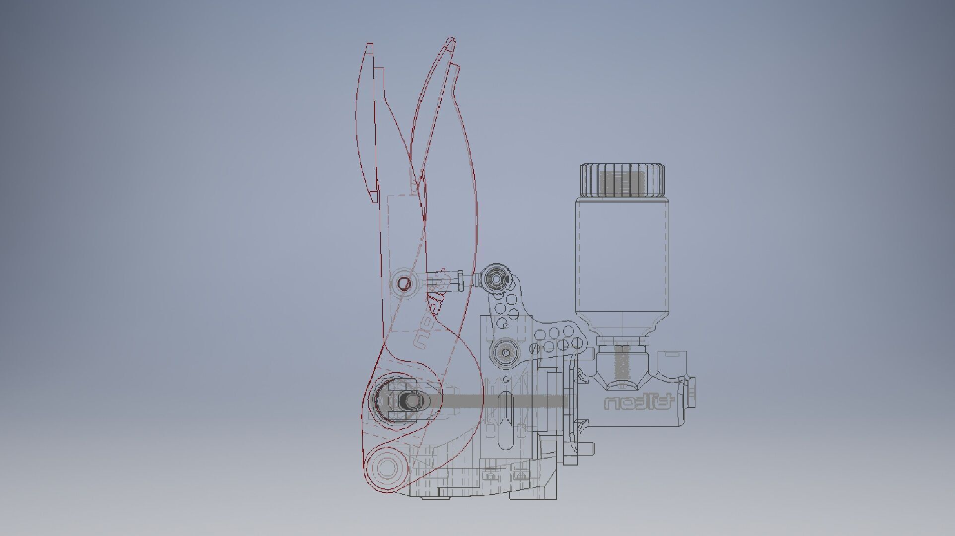 CAR SERIES MASTER CYLINDER 3D model_8