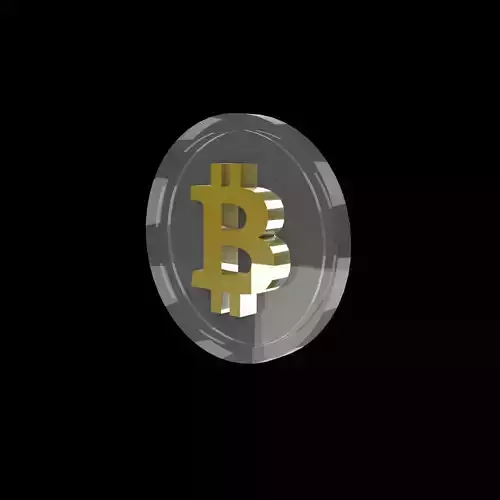 Bitcoin 3d model