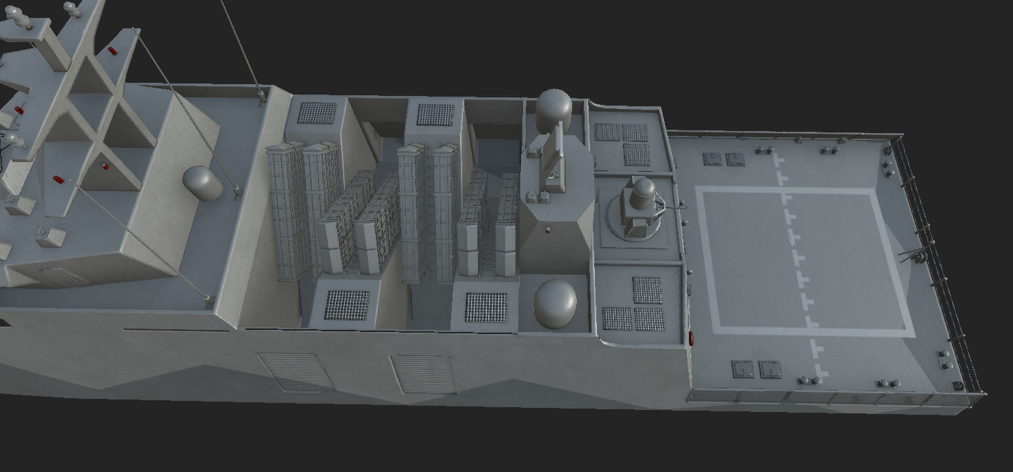 taiwan Tuo Jiang-Class Corvettes  3D model_5