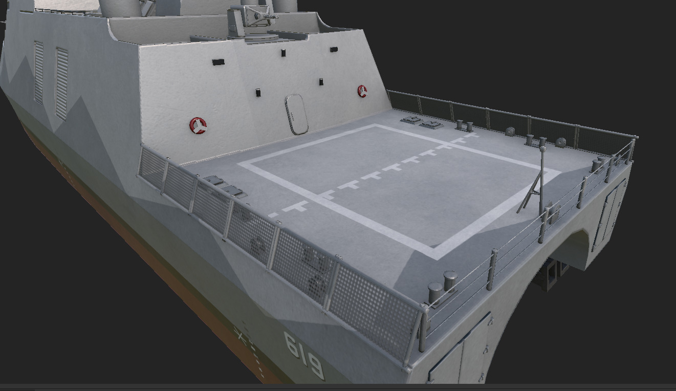 taiwan Tuo Jiang-Class Corvettes  3D model_19