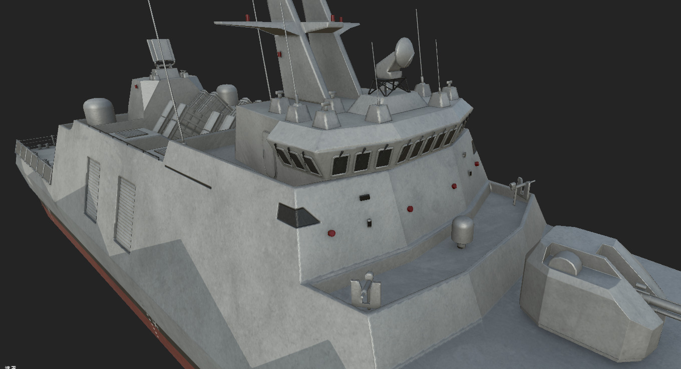 taiwan Tuo Jiang-Class Corvettes  3D model_3
