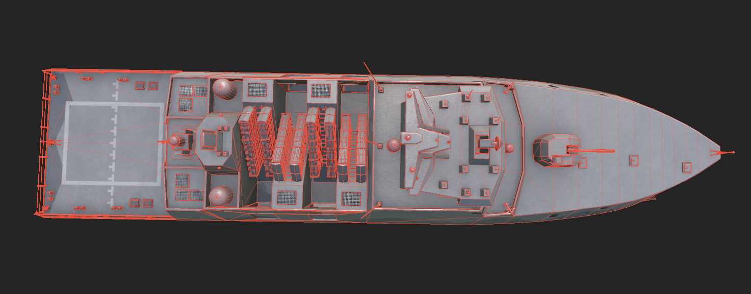 taiwan Tuo Jiang-Class Corvettes  3D model_23