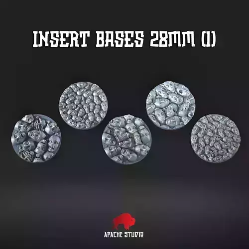 Kingdom Death Base Inserts - 28MM 