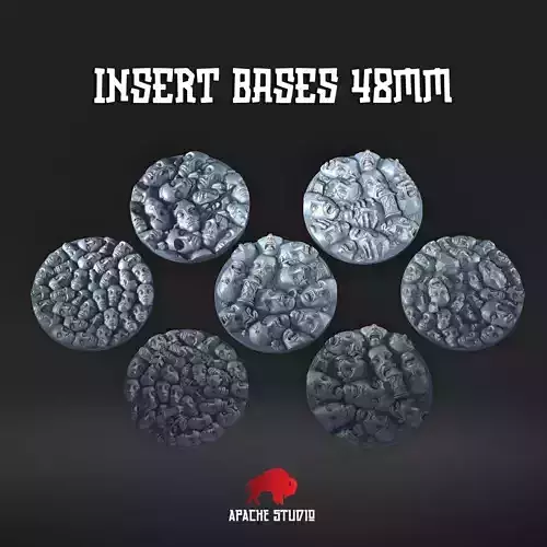Kingdom Death Base Inserts - 48MM 