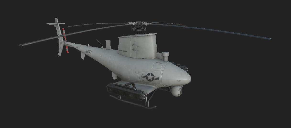 MQ-8B-Fire Scout 3D model 3D model_2