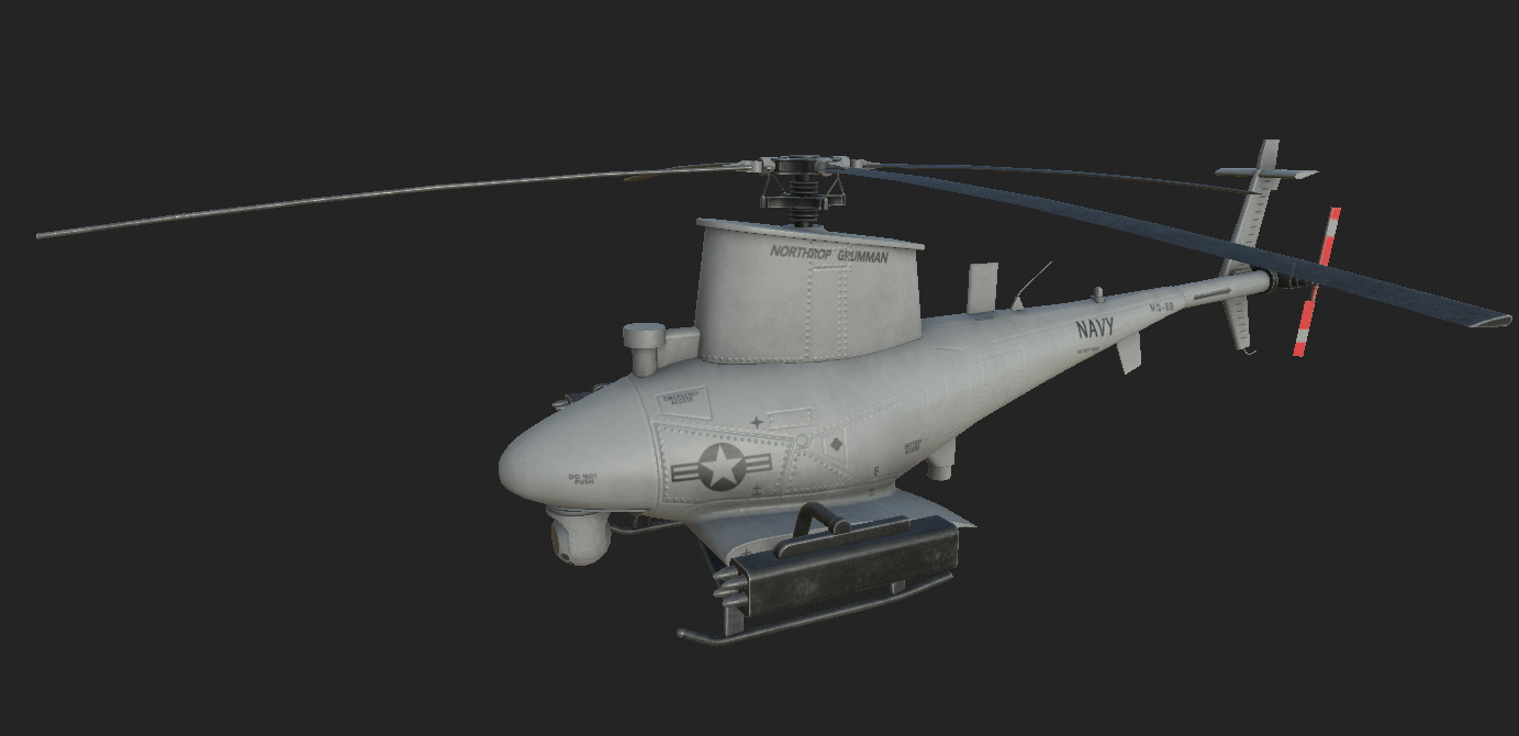 MQ-8B-Fire Scout 3D model 3D model_8
