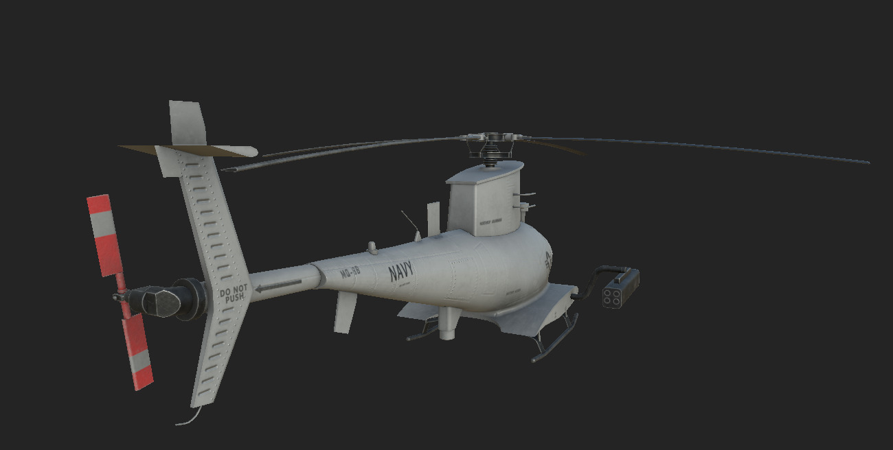 MQ-8B-Fire Scout 3D model 3D model_5