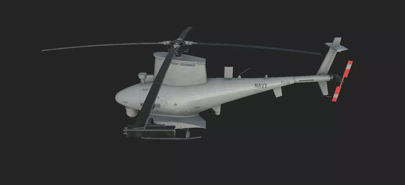MQ-8B-Fire Scout 3D model 3D model_0
