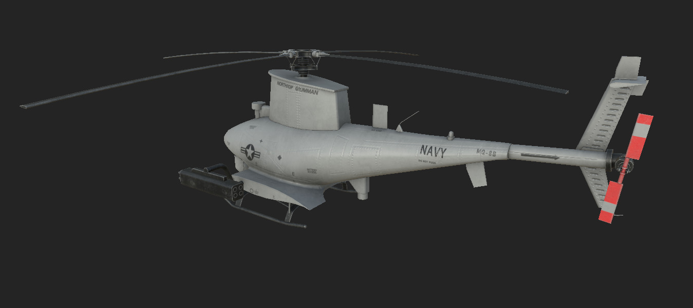 MQ-8B-Fire Scout 3D model 3D model_1
