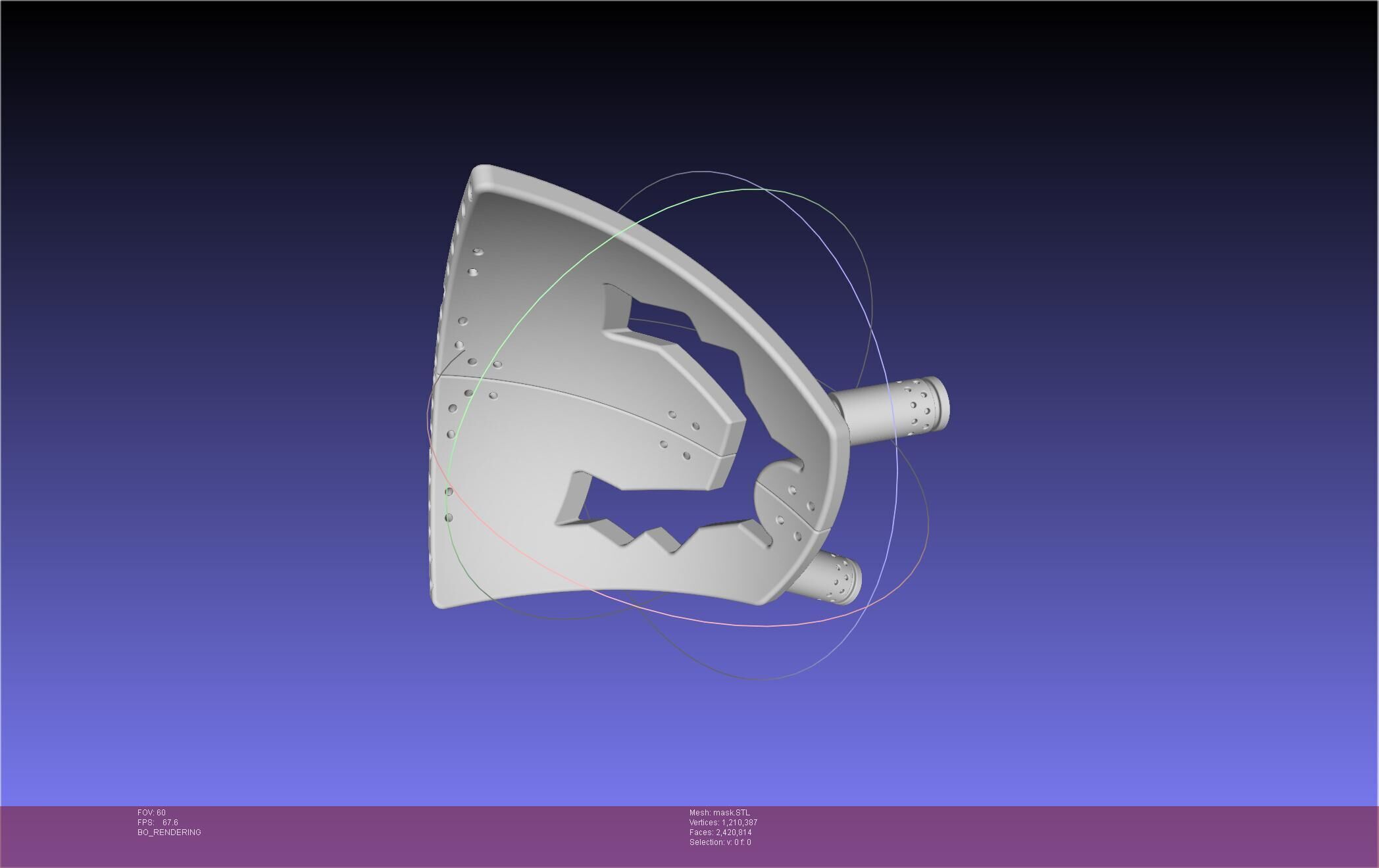 Dr Stone Stanley Mask 3D print model_28