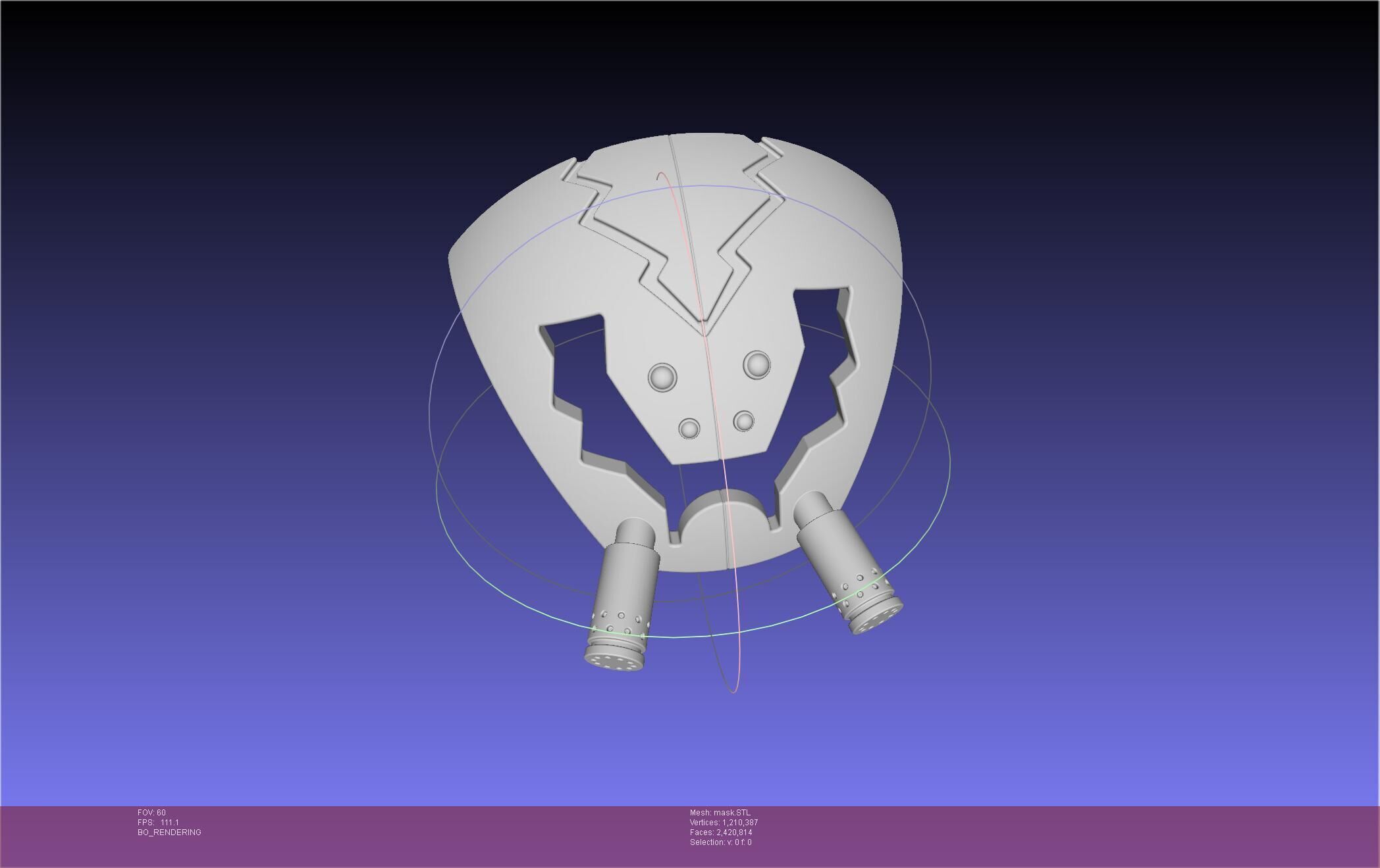 Dr Stone Stanley Mask 3D print model_3