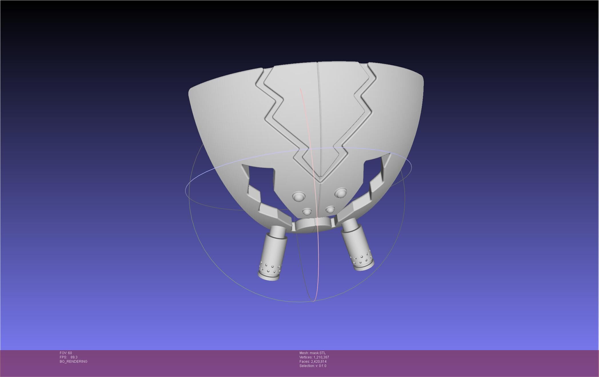 Dr Stone Stanley Mask 3D print model_15