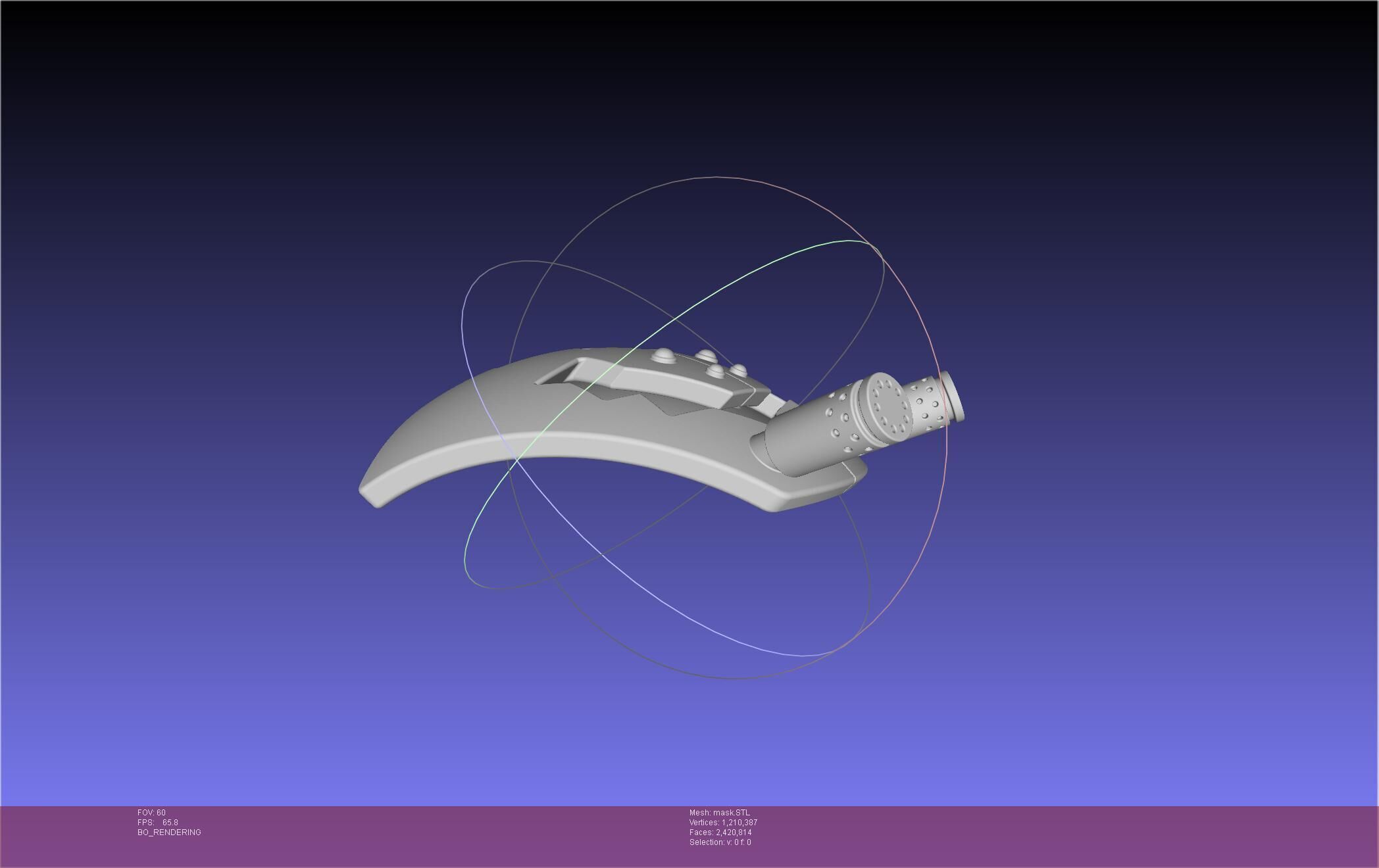 Dr Stone Stanley Mask 3D print model_12