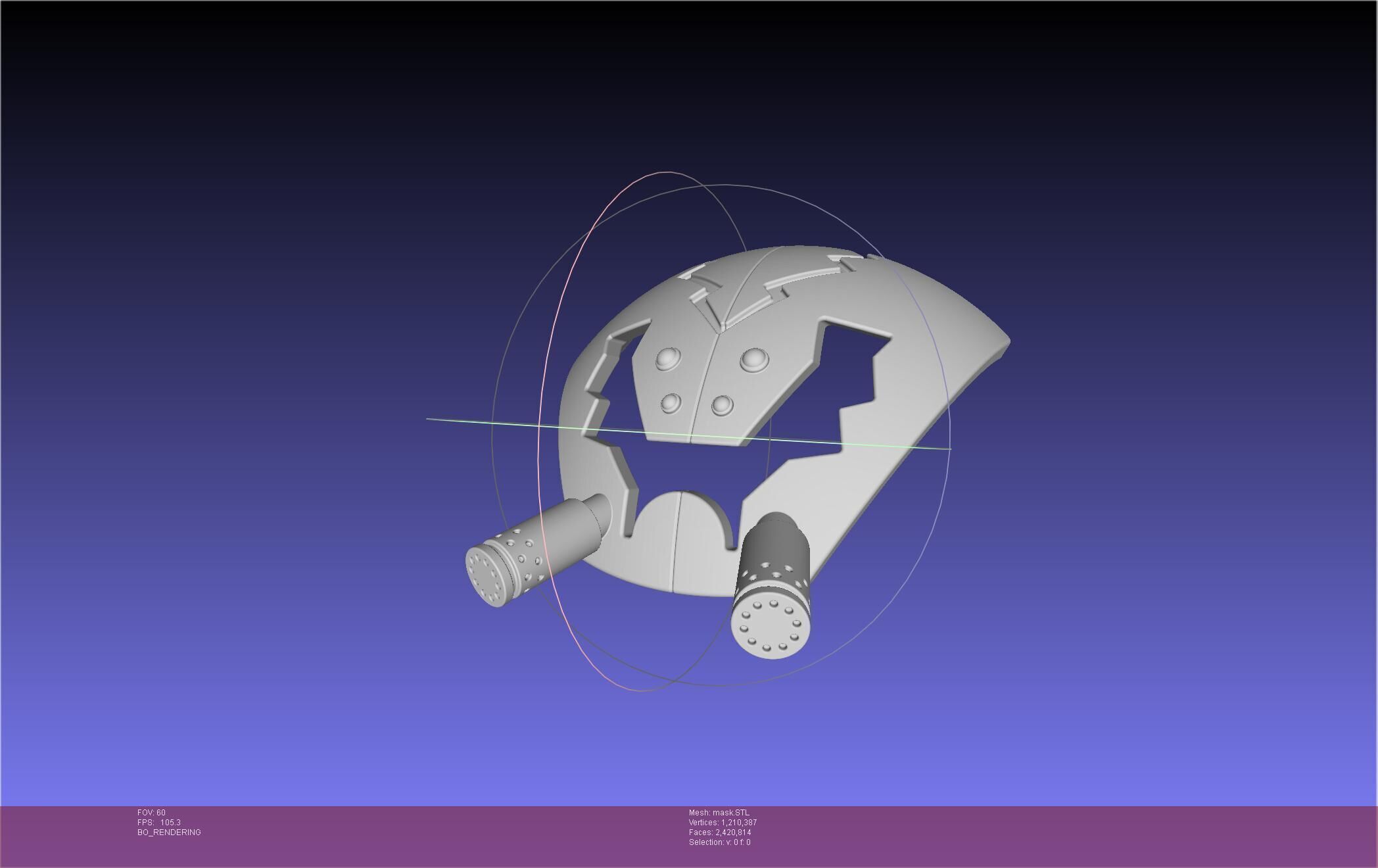 Dr Stone Stanley Mask 3D print model_25