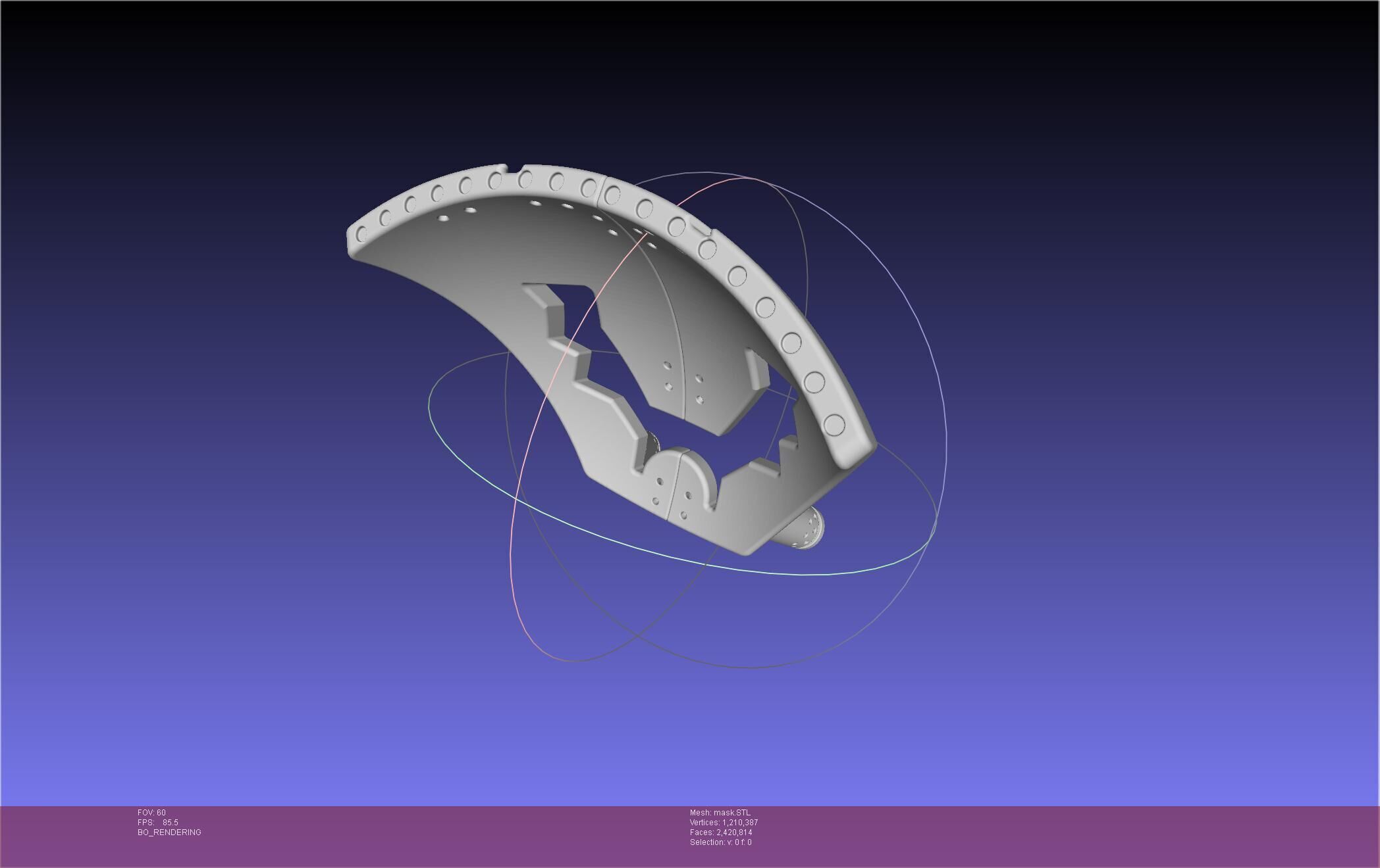 Dr Stone Stanley Mask 3D print model_20