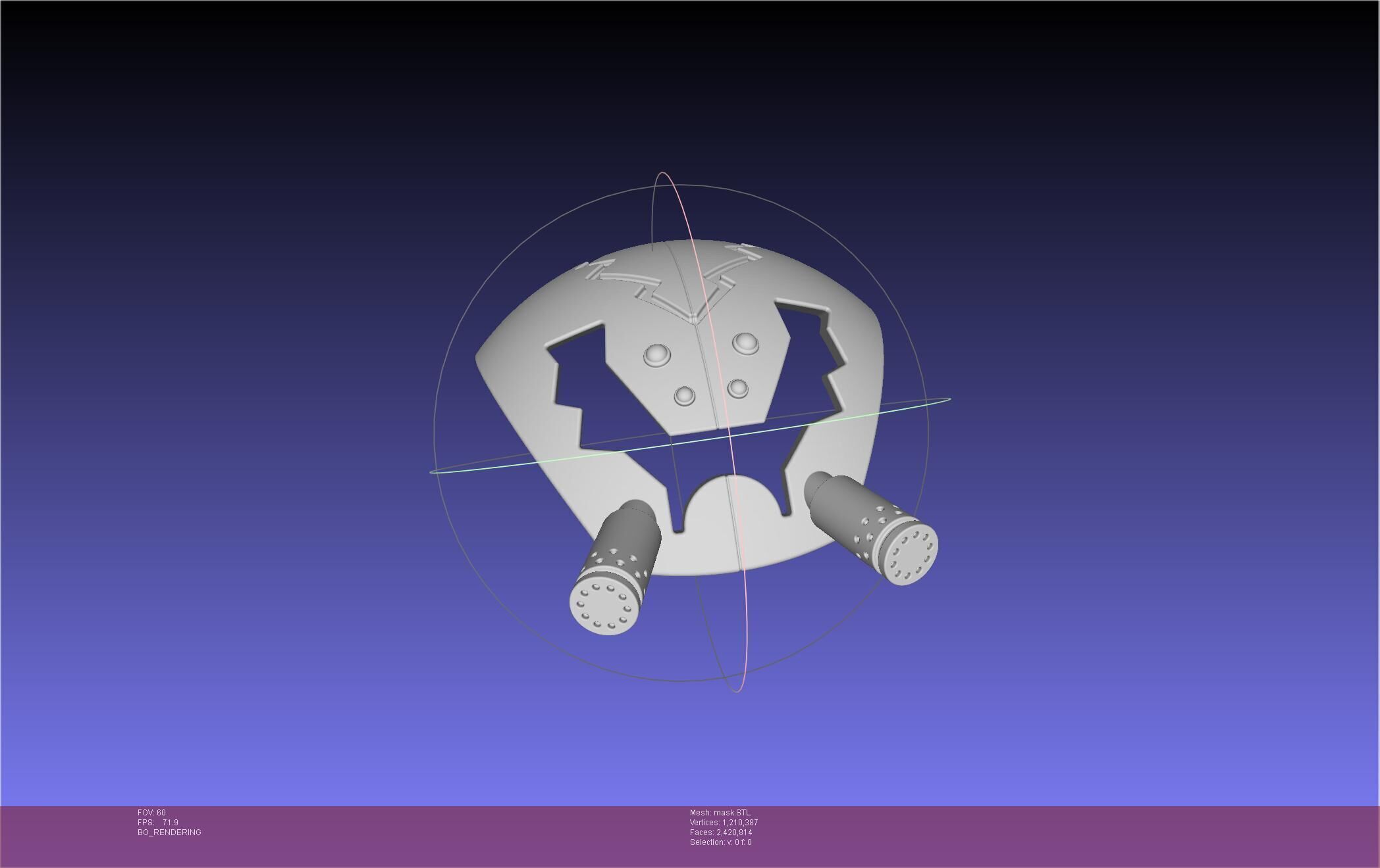 Dr Stone Stanley Mask 3D print model_4