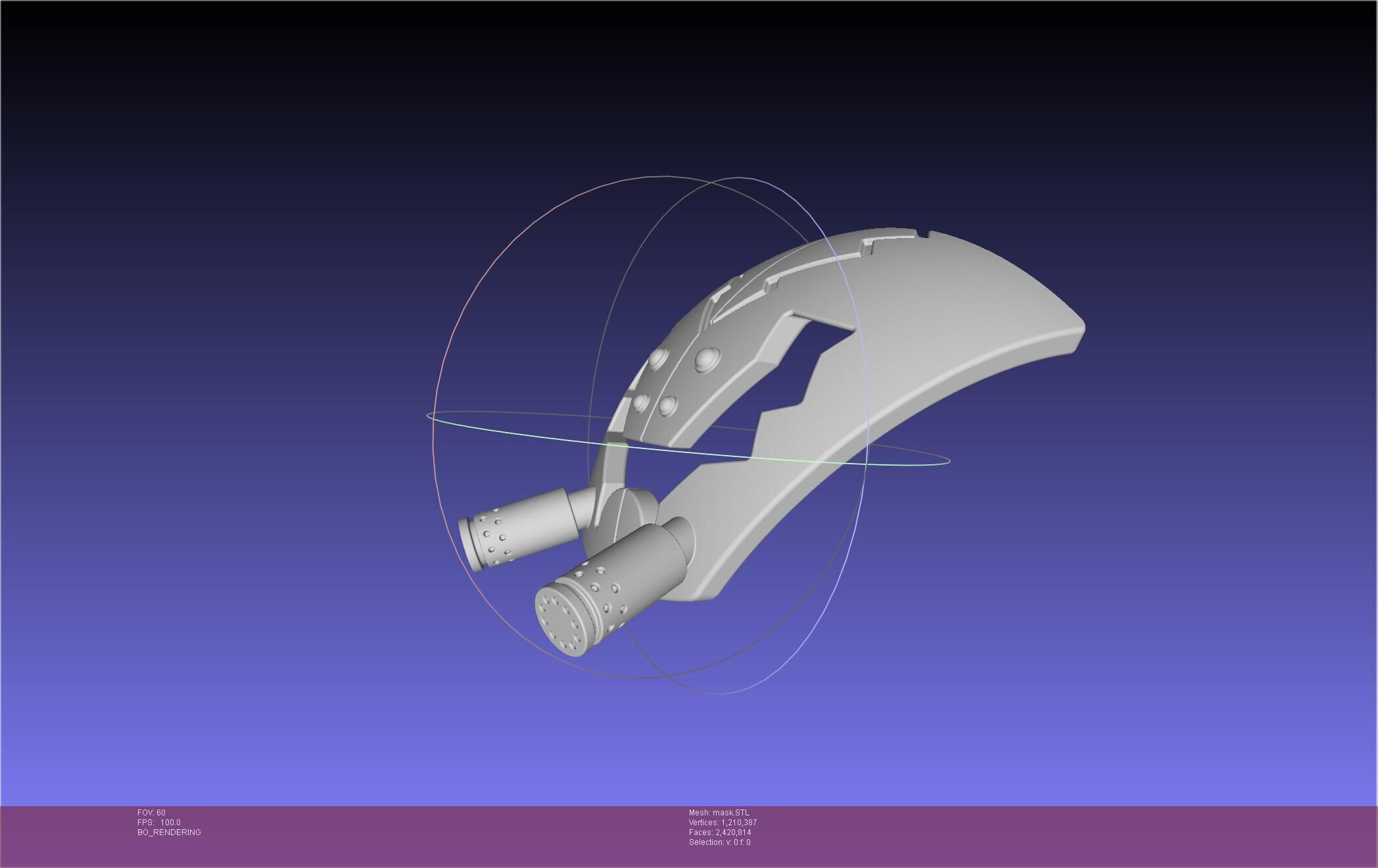 Dr Stone Stanley Mask 3D print model_24