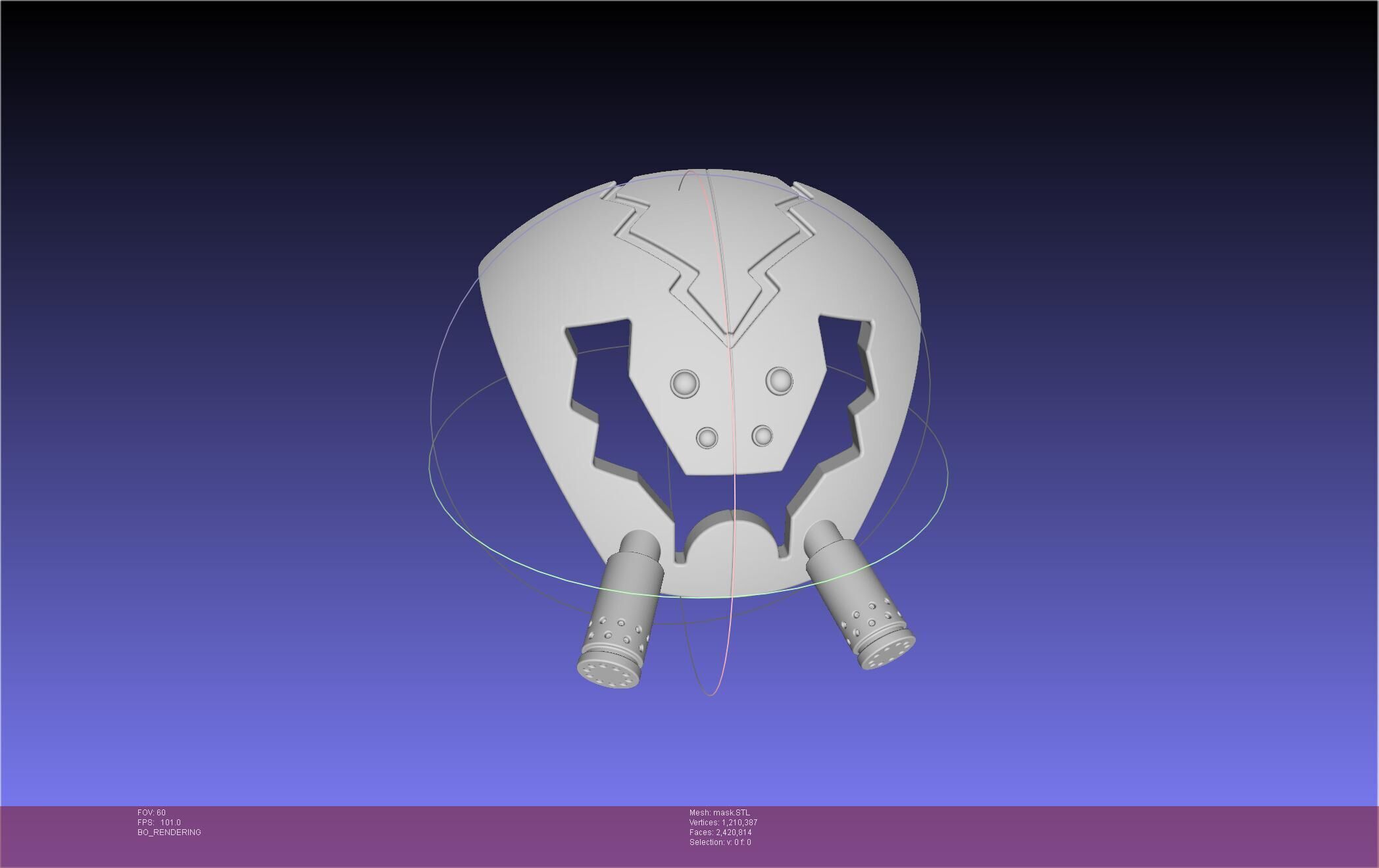 Dr Stone Stanley Mask 3D print model_16