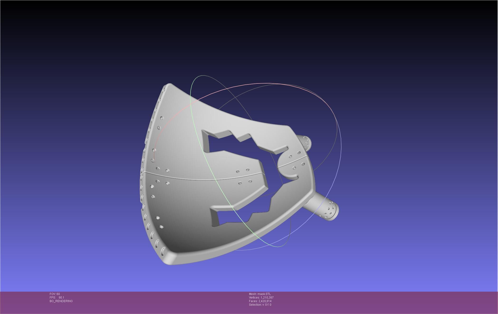 Dr Stone Stanley Mask 3D print model_32