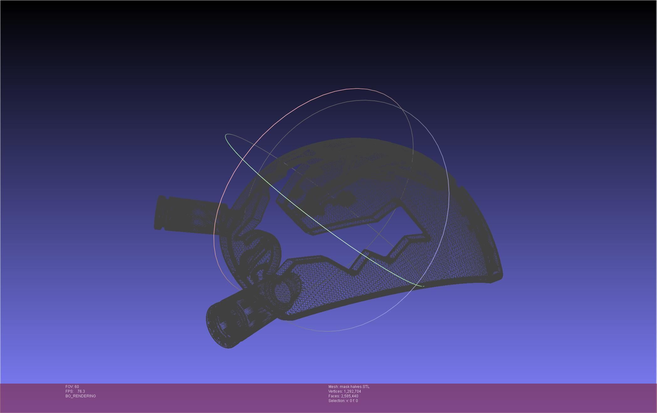 Dr Stone Stanley Mask 3D print model_60