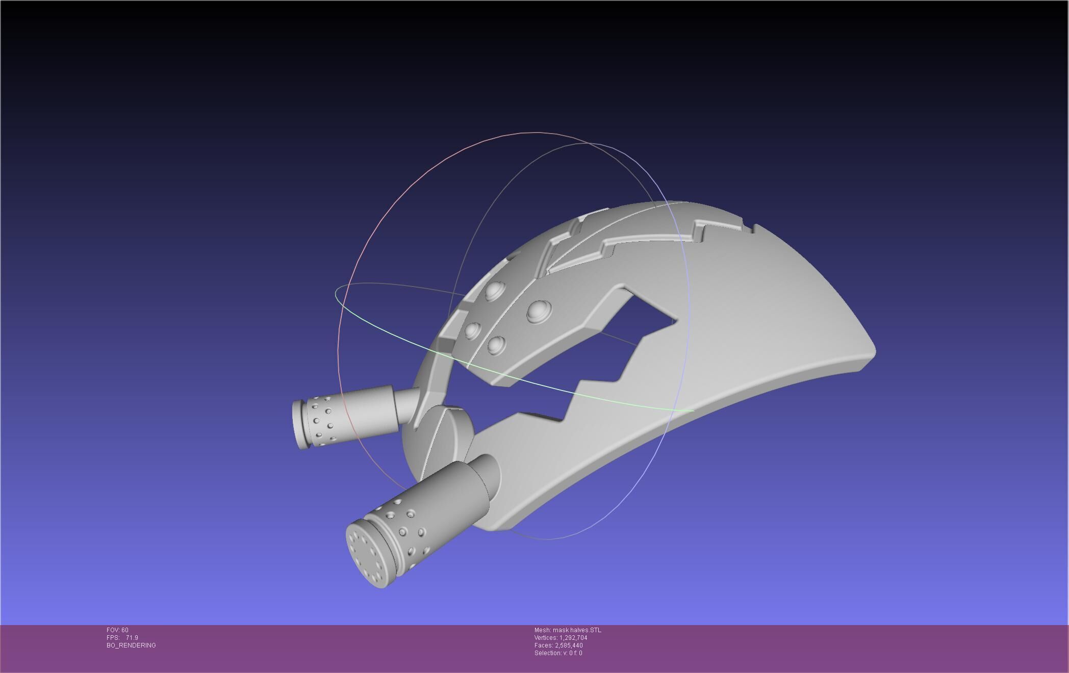 Dr Stone Stanley Mask 3D print model_54