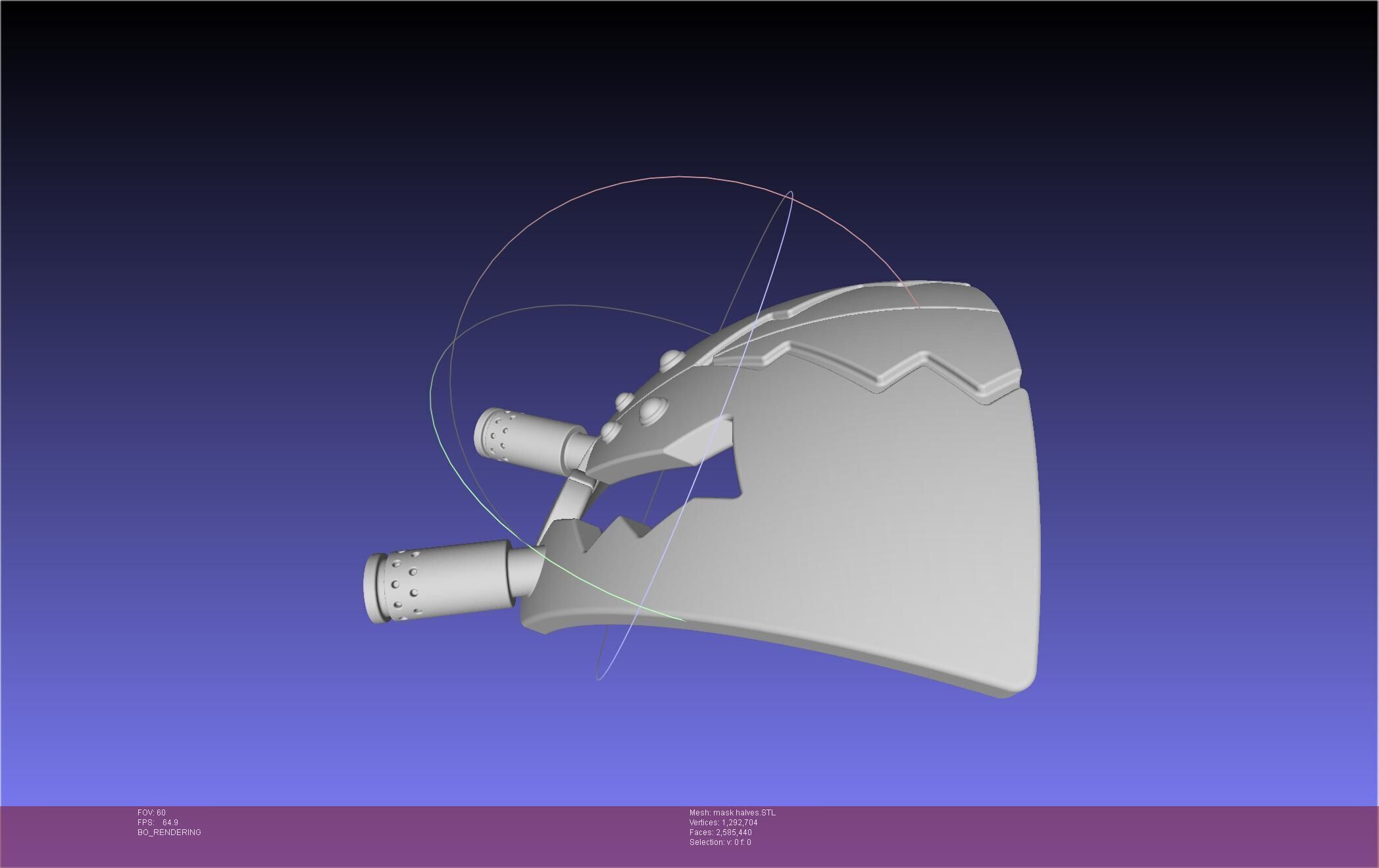 Dr Stone Stanley Mask 3D print model_55