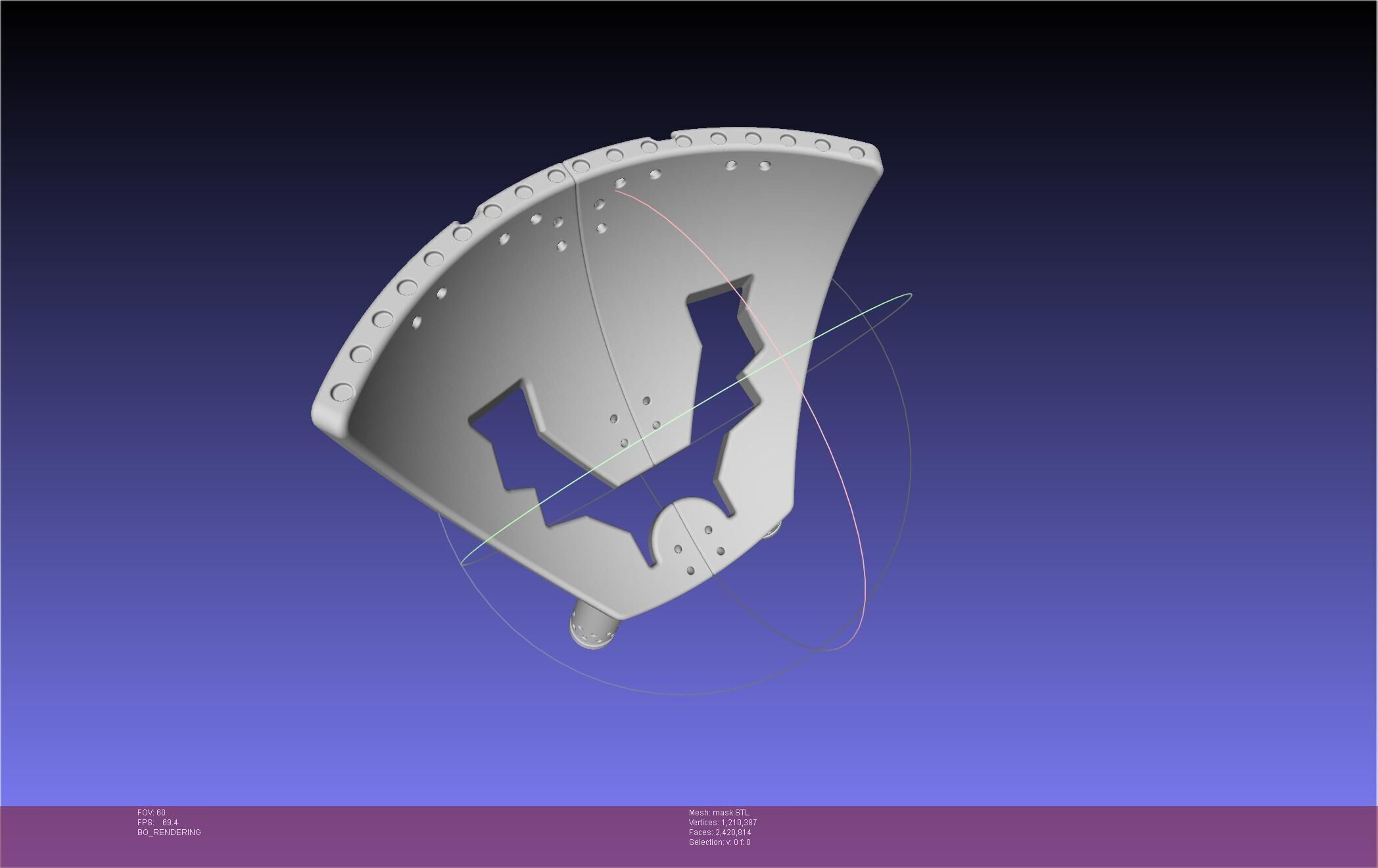 Dr Stone Stanley Mask 3D print model_30