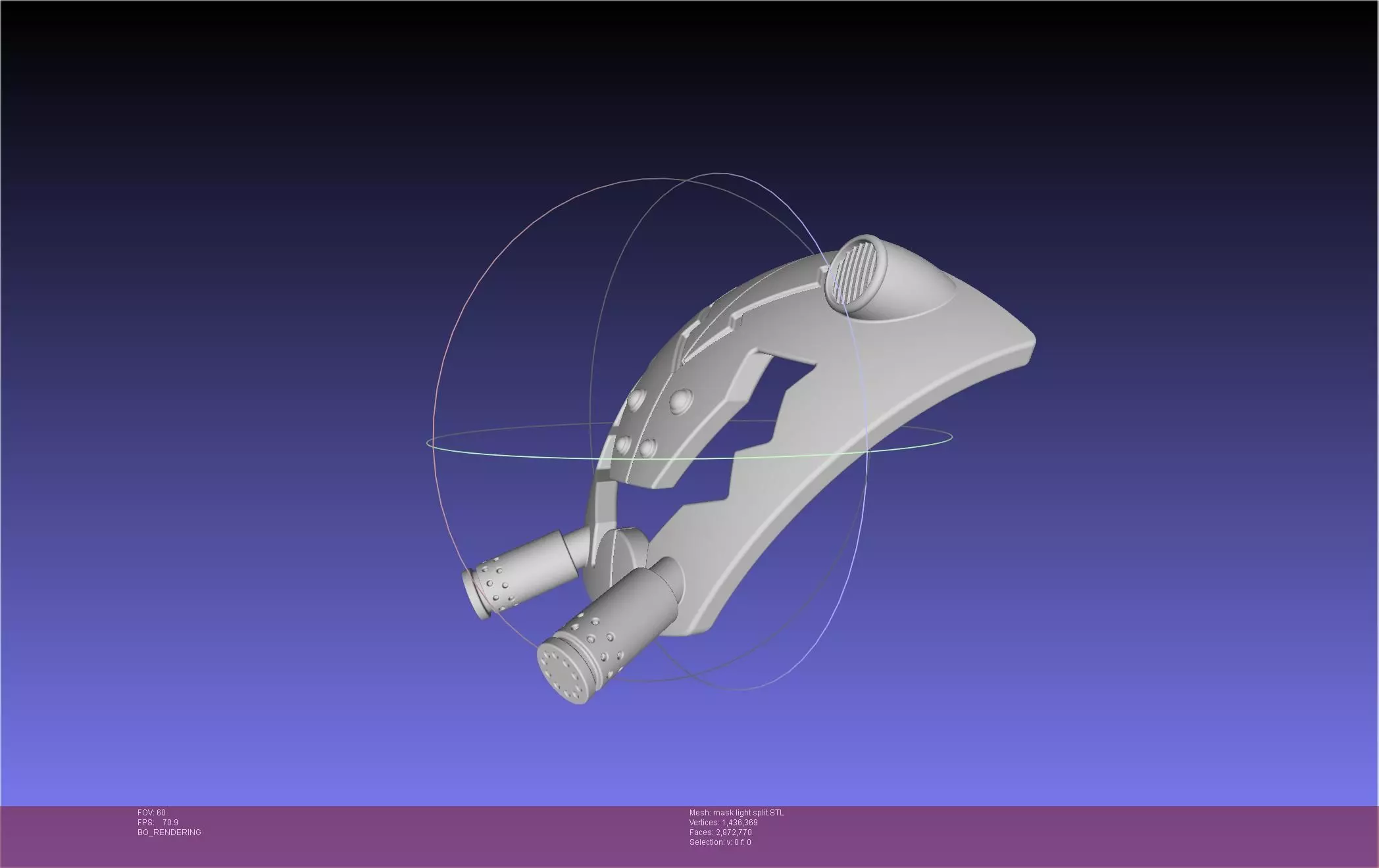 Dr Stone Stanley Mask 3D print model_0