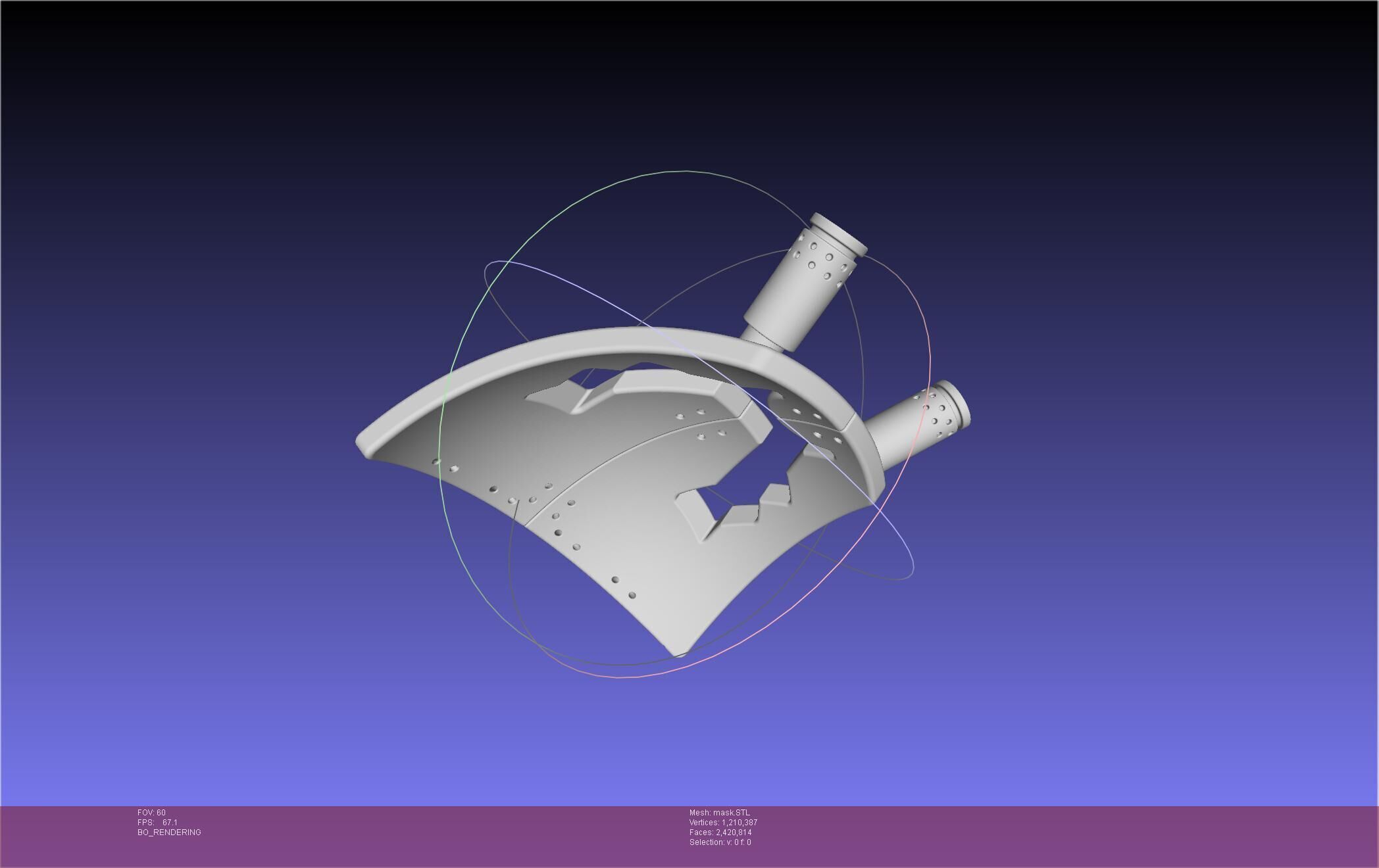 Dr Stone Stanley Mask 3D print model_27